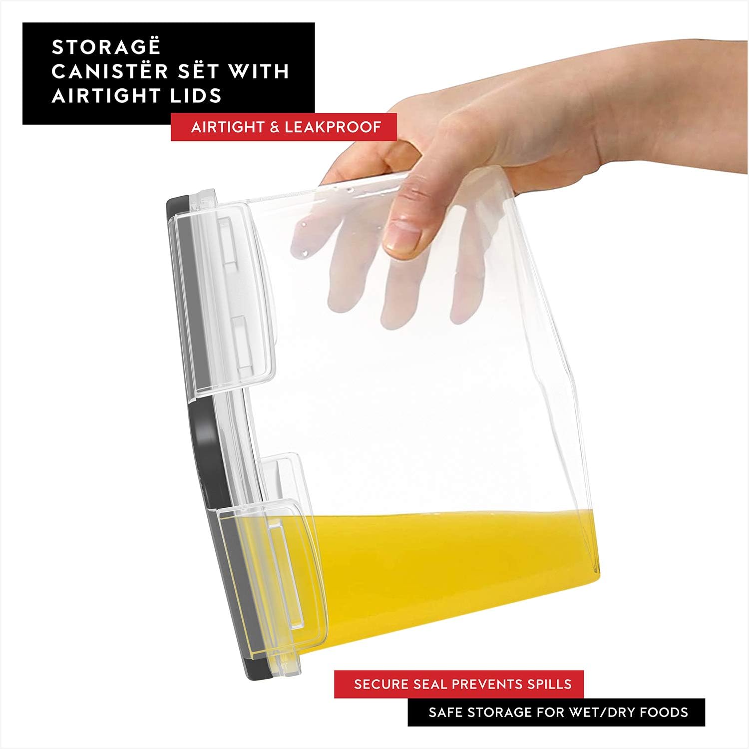 Flour Sugar Storage Containers - огляд і ціна Set Food Storage